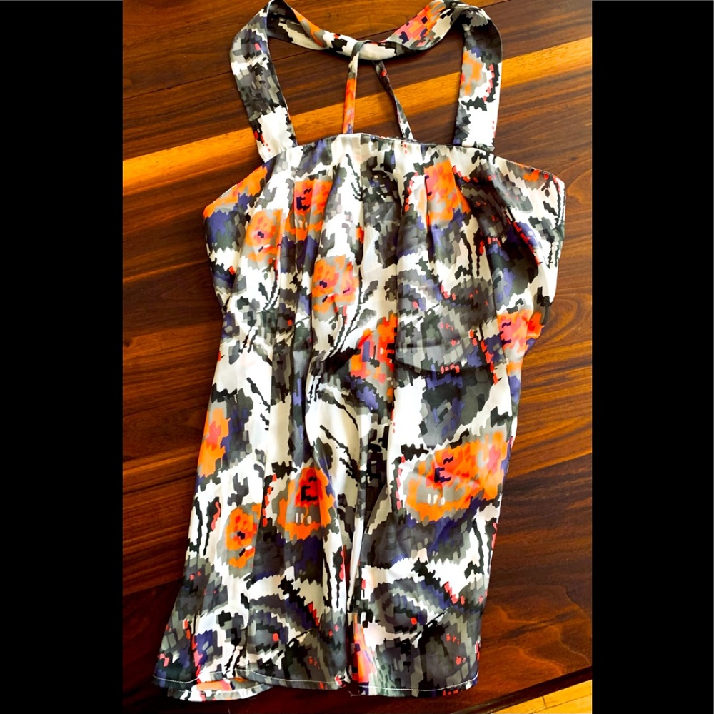 Anthropologie halter blouse
